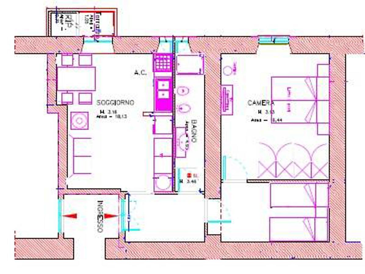 L'esquilina House 2 Lejlighed Rom